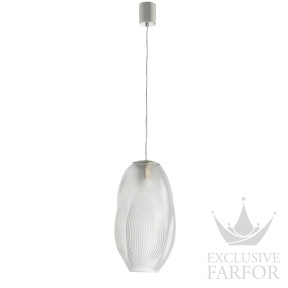 10865500 Lalique Alizé Подвесная лампа "Никелевый" 39,5х23,5см