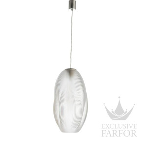 10865900 Lalique Alizé Подвесная лампа "Никелевый" 54х30,5см