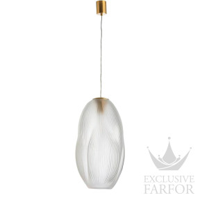 10866100 Lalique Alizé Подвесная лампа "Позолоченный" 54х30,5см