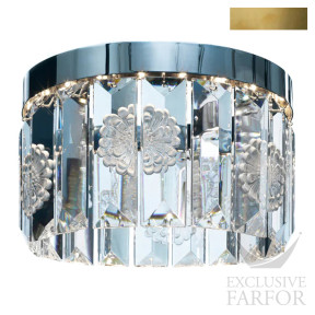 Люстра (18 призмы - круглый) "Бронзовый" 56x34см