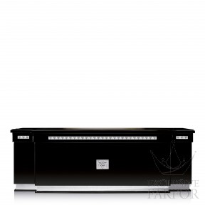 10293500 Lalique Raisins Комод для телевизора "Черный лак" 203x85x78см