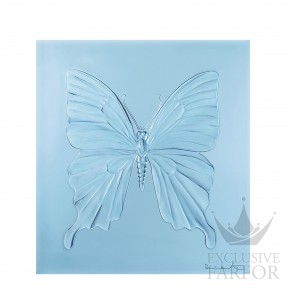 88050103 Lalique Eternal Beauty (Лимитированная серия на 50 пред.) Декоративная панель "Бабочка - голубой" 42см