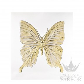 88050110 Lalique Eternal Beauty (Лимитированная серия на 50 пред.) Декоративная панель "Бабочка - золотой" 42см