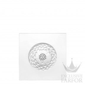 10360400 Lalique Dahlia Декоративная панель зеркальная "Сатиновое" 17x17см