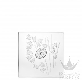 10482300 Lalique Bouquet Декоративная панель 17x17см