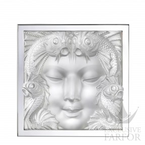 10747600 Lalique Masque de Femme Декоративная панель 36,5х36,5см