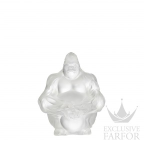 10600100 Lalique Gorilla Статуэтка "Горилла" 18см