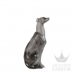 10733900 Lalique Sighthound (Лимитированная серия на 288 пред.) Статуэтка "Собака Борзая - серый" 28см