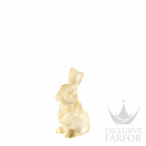 10766300 Lalique Lapin Статуэтка "Кролик - золотистый" 12,6см