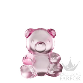 10874600 Lalique Teddy Air Статуэтка "Медведь - розовый" 21,3см
