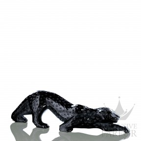 1167100 Lalique Zeila Статуэтка "Пантера - черный" 36,5см