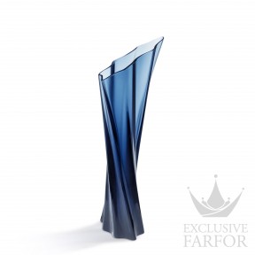 89040102 Lalique Tandrillah (Лимитированная серия на 250 пред.) Ваза "Темно-синий" 39см