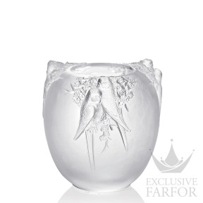 10065900 Lalique Perruches (Лимитированная серия на 49 пред.) Ваза 23см