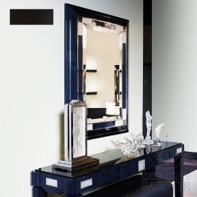 10185501 Lalique Roses (Нумерованная серия) Зеркало "Черный лак" 138x96см