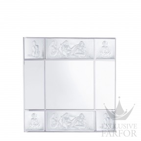 1021400 Lalique Les Causeuses Зеркало "Хромированный" 92x92см