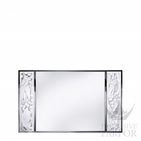 10364400 Lalique Raisins Зеркало "Хромированный" 54x90см