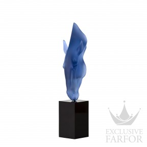 89060103 Lalique Still Water (Лимитированная серия на 300 пред.) Статуэтка "Стоящая вода - синий" 37см