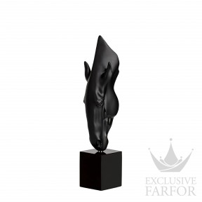 89060104 Lalique Still Water (Лимитированная серия на 250 пред.) Статуэтка "Стоящая вода - черный" 33см