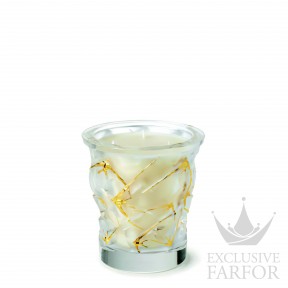 B14200 Lalique Voyage de Parfumeur "Swallow" Ароматическая свеча "Золотая эмаль" 750г.