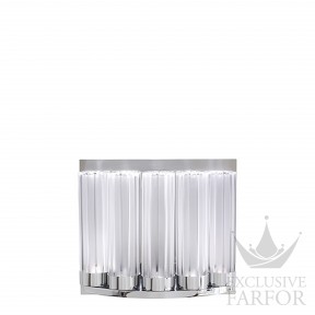 10153000 Lalique Orgue Бра, настенный светильник из 5-и элементов "Хромированный" 20x23x11см