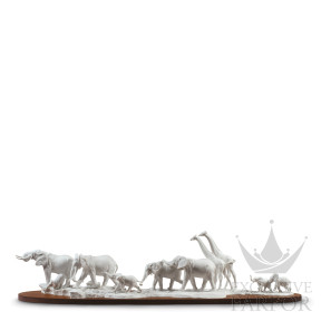 01009275 Lladro Animal Kingdom "African Savannah"Статуэтка "Африканская саванна" 29 х 120см