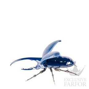 01009426 Lladro Animal Kingdom "Awesome Insects"Статуэтка "Жук-Геркулес" 16 х 25см