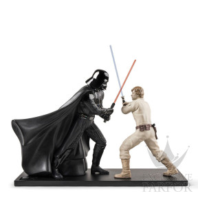 01009763 Lladro Disney "Star Wars" (Лимитированная серия на 504 пред.) Статуэтка "Битва при Беспине" 54 х 64см