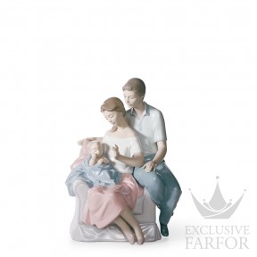 01006986 Lladro Family Stories "Family groups"Статуэтка "Любовный круг" 25 x 18см