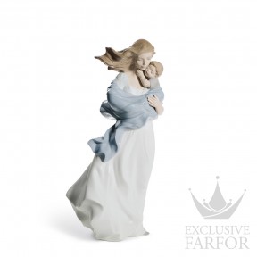 01008519 Lladro Family Stories "Motherhoods"Статуэтка "Нежность матери" 36 x 19см