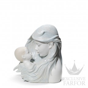 01008582 Lladro Family StoriesСтатуэтка "Материнская ласка" 25 x 24см