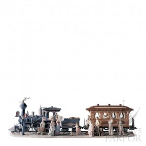 01001888 Lladro High Porcellaine (Лимитированная серия на 500 пред.)Статуэтка "Великое путешествие" 43 x 135см
