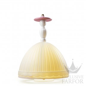 01023666 Lladro Mademoiselle Лампа настольная "Мадемуазель Elisabeth" 34 x 26см