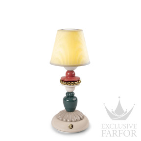 01024466 Lladro Firefly Лампа настольная "Волшебные каникулы (серый / красный / зеленый)" 30 х 12см 30 х 12см