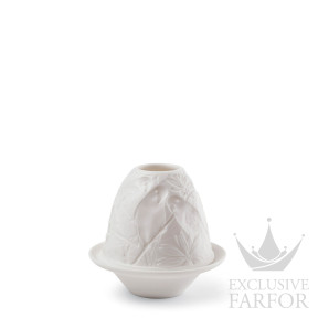 Подсвечник-литофан "Попугаи" 9 x 10см