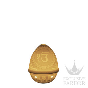 Подсвечник-литофан "Ik Onkar" 12 x 9см