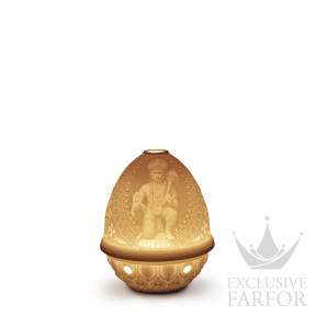 Подсвечник-литофан "Хануман" 12 х 9см