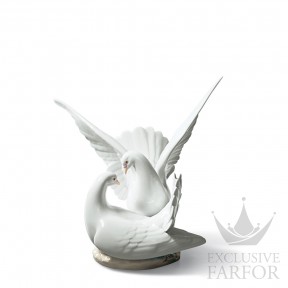 01006291 Lladro Love stories "Anniversaries"Статуэтка "Любовное гнездышко" 24 x 25см