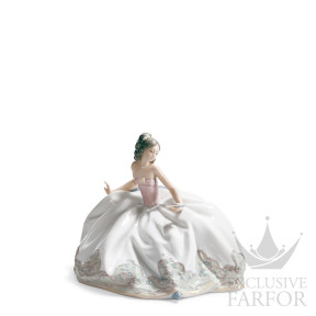 01005859 Lladro Romanticism "Ladies"Статуэтка "На балу" 16 x 20см