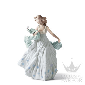 01006193 Lladro Romanticism "Flowering"Статуэтка "Летняя серенада" 32 x 21см