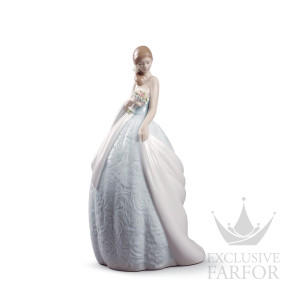 01008784 Lladro Romanticism "Flowering"Статуэтка "Особенный день" 36 x 18см