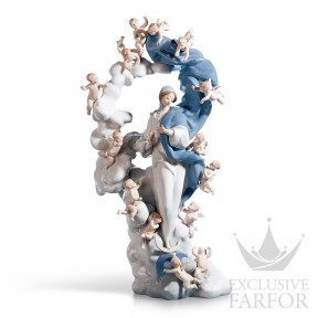 01001799 Lladro Spirituality "Christianity" (Лимитированная серия на 2000 пред.)Статуэтка "Непорочная дева" 54 x 26см
