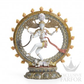 01001947 Lladro Spirituality "Hinduism" (Лимитированная серия на 3000 пред.)Статуэтка "Шива Натараха" 47 x 44см