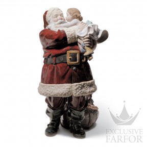 01001960 Lladro Spirituality "Christianity" (Лимитированная серия на 2000 пред.)Статуэтка "Санта, я хорошо себя вела!" 52 x 24см