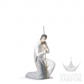 01004533 Lladro Spirituality "Christianity"Статуэтка "Святой Иосиф" 23 x 14см