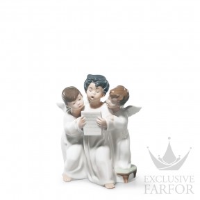 01004542 Lladro Spirituality "Angels"Статуэтка "Ангелочки" 18 x 12см