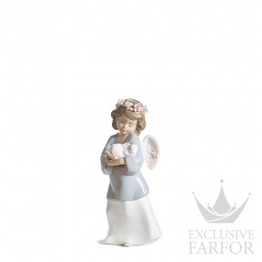 01006856 Lladro Spirituality "Angels"Статуэтка "Небесная любовь" 18 x 8см