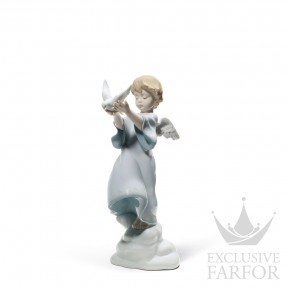 01008533 Lladro Spirituality "Angels"Статуэтка "Мир на земле" 26 x 11см