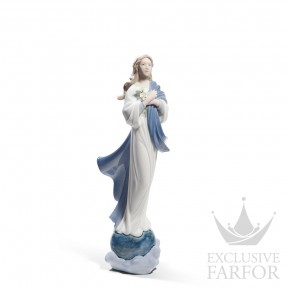 01008642 Lladro Spirituality "Christianity"Статуэтка "Дева Мария" 31 x 10см