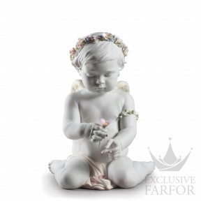 01009117 Lladro Spirituality "Angels" (Лимитированная серия на 1500 пред.)  Статуэтка "Херувим любви" 36 х 28см