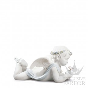 01009151 Lladro SpiritualityСтатуэтка "Мой любимый ангел" 26 x 49см